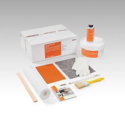 Bauder LIQUITEC PU-startsset 2,5 kg, 1-componentig vloeibare kunststof-systeem, leisteengrijs