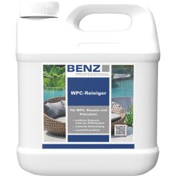 BENZ PROFESSIONAL houtcomposiet-reiniger Schonende Reiniging voor houtcomposiet-oppervlakken, milieuvriendlijk reinigingsconcentraat