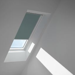 VELUX Verduisteringsrolgordijn Blaugrijs 4581 Bescherming tegen hitte, geschikt voor verschillende VELUX-dakramen