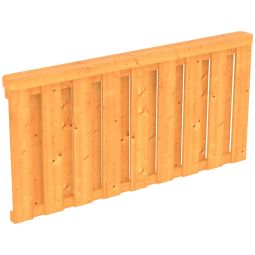 Skan Hout balustrade Douglas Naturel verschillende afmetingen, Douglasspar