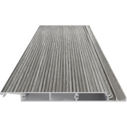 TraumGarten DreamDeck Alu terrasplanken Kalkeiche Aluminium-terrasplank 13x136 mm – onderhoudsvriendelijk, gesloten, antislip & kleurvast voor moderne terassen