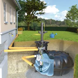 Rewatec NEO Premium tuinaanlage regenwatertank verschillende tankgroottes, incl. accessoires