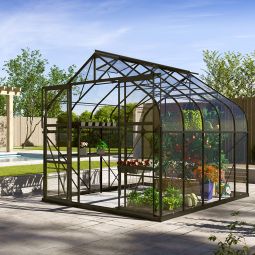 Vitavia Tuinkas Dione Tomatenhuis Zwart Verschillende maten