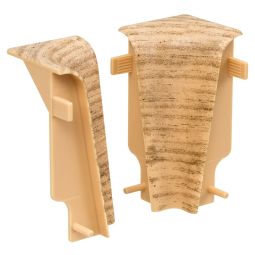 HARO Binnenhoek Plint Eik 2 stuks, kunststof, 19x58mm