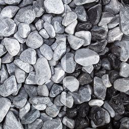 Gerokt Ice Mix verschillende korrelgroottes