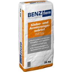 BENZ therm PROFESSIONAL wapeningsmortel 25 kg, lijm- en wapeningsmortel