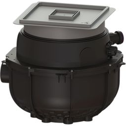 KESSEL Opvoerinstallatie Aqualift S Compact Mono, GTF 500 voor ondergrondse installatie in de betonplaat