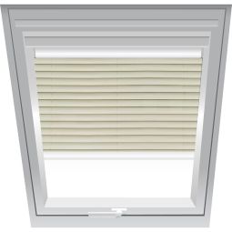 Roto Jalousette Lichtbeige 1-J02 lichtdoorlatend, bediening handmatig of elektrisch, configureerbaar voor verschillende raamafmetingen