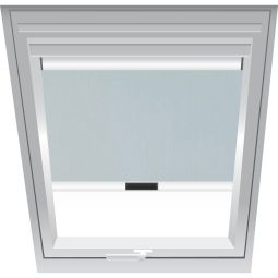 Roto verduisteringsrollo Lichtgrijs 1-V05 Lichtgrijs verduisteringsrollo voor Roto-dakramen, configureerbaar voor verschillende raamafmetingen