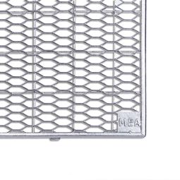 MEA Lichtschachtrooster Streckmetaal Breedte 1000 mm Diepte lichtschachtrooster: verschillend