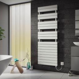 Ximax Badradiator P2 Duplex met een 5 cm Mittenanschluss Wit RAL 9003 uit koudruw bewerkt, poedergecoat radiatorstaal van kwaliteit, ook geschikt voor elektrische bedrijving of gemengde bedrijving