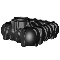 GRAF Flachtank Regenwassertank Platina verschillende tankgroottes