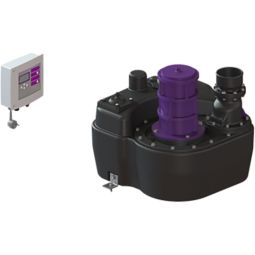 KESSEL opvoerinstallatie Aqualift F Mono Comfort pomp SPF 1400-S3 230 V met Comfort schakelelement, voor opbouwmontage, nominale breedte DN 100