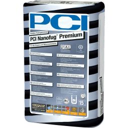 PCI Nanofug Premium Variabler Flexvoegmortel 5-15kg, met name voor fijnsteengoed en aardewerk bekleding