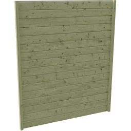 Skan Holz zijwand profielschalung zonder deur geïmpregneerd voor carports Afmeting (BxH) 141x200cm