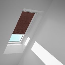 VELUX Rolgordijn Rehbruin 4162 Standaard privacyrolgordijn met geleideprofielen, geschikt voor verschillende VELUX dakramen