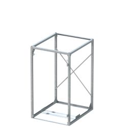 Binto afvalbak Basisframe Metaal Afvalcontainerkasting Bouwsysteem-onderdeel, zonder handgrepen en scharnieren