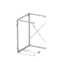 Binto afvalcontainerkast uitbreidingsrek metaal afvalcontainerkast-bekleding Bouwsysteem-onderdeel, inclusief beugel-handgreep en deurmagneet