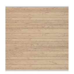 TraumGarten schutting WPC CLASSIC hekwerkset zand privacyscherm steekzaun lamellenomheining Onderhoudsarm WPC-hekwerk set 178×184 cm (BxH), 12 groef-en-veer-profielen en keuzebare aluminium-afwerkingslijsten