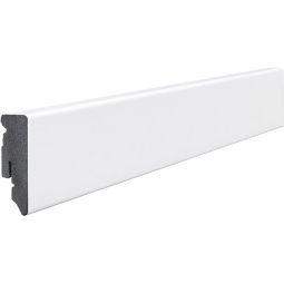 HARO Steekplinten met PS-schuim wit Lichte steekplint in klassiek wit, 15x50x2400 mm