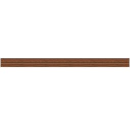 TraumGarten schutting SYSTEM Ruit 2x Enkelprofiel Bamboe Privacy Ruitpatroonhek beschichte en uitgeschuimde aluminiumprofilen voor zichtschermzelfbouw, 2x6x179 cm