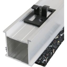TraumGarten WPC-onderconstructie Basic Alu terrasplank DREAMDECK 40x40mm, 3m of 4m lengte