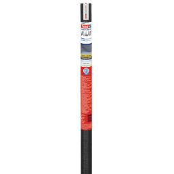 Tesa Vliegenscherm vervangrol Clearview Insectenbescherming Transparante vervangingsrol voor bijna onzichtbare bescherming, antraciet, 120x250 cm, voor aluminium Comfort-deuren en ramen