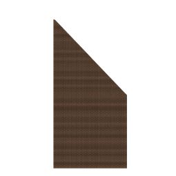 TraumGarten schutting WEAVE Mocca aansluiting schutting 88x178 op 88cm