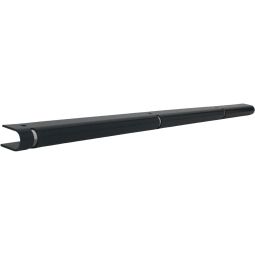 Toraansluitprofiel FLEX Antraciet RAL 7016 tot schuttinghoogte 2030 mm, compleet-set incl. bevestigingsmateriaal
