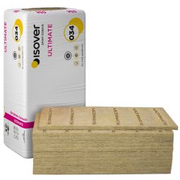 Isover ULTIMATE HBP-034 houtbouwplaat WLG 035 precies passend voor houtskeletwanden