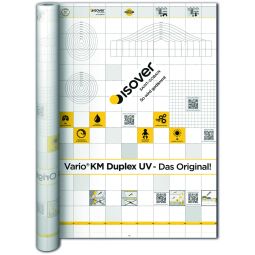Isover Klimamembran Vario KM Duplex UV dampremmende laag met speciaalgaas