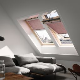 VELUX INTEGRA dakraam GGL 306221 elektrisch raam hout/grove den ENERGIE GELUIDSISOLATIE Ramen 3-voudig geluidsisolatieglas, incl. radiografische wandschakelaar