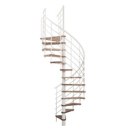 Minka Spiltrap Venezia Smart wit Wendeltrep inclusief PVC-leuning, verschillende breedtes