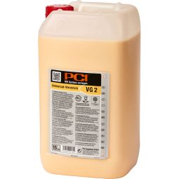 PCI VG 2 universele grondverf geeloranje afwerkingsverf grondverf 15 liter jerrycan, voor het grondverf aanbrengen voordat egalisatiemiddel wordt aangebracht