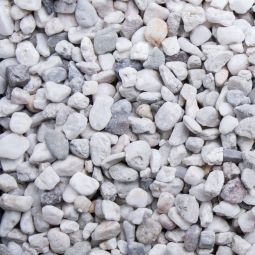 Siergrind Witte Grind verschillende korrelgroottes