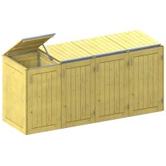 Afvalcontainerkast