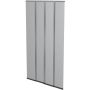 Windhager Insectenbescherming Plus Vliegenscherm Deuropening 100x220 cm Antraciet