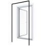 Windhager Insektenscherm Expert Montageframe 125x245 cm Antraciet