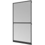 Windhager Vliegenscherm Plus Raamwerk Deur 100x210 cm Antraciet