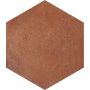 Wellker tegels Chiquimula Cotto geglazuurd mat Afgeronde kant 21,5x25 cm Dikte 9 mm
