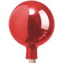 Windhager Rosenkugel mondgeblazen versilvert rood