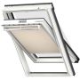 VELUX voordeel-set hittebescherming Plus DOP handmatig Uni Beige/Zwart 1085
