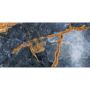 Wellker Tegels Tulum Mavella geglazuurd glanzend gerectificeerd 60x120 cm Dikte 10 mm