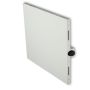 Jollytherm infraroodverwarming met poederlak-afgewerkte metalen voorkant wit 440 W / 1200 W