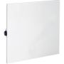 Jollytherm infraroodverwarming met keramisch fijnsteengoed wit - keramische infraroodradiator 400 W / 1200 W
