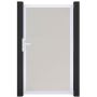 GroJa Enkel-poort BasicLine PVC-steekzaun Wit