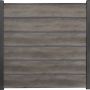 GroJa BasicLine Premium PVC-steekzaun schutting Monument Oak privacyscherm lamellenomheining