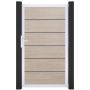 GroJa Eenhekdeur BasicLine Premium PVC-steekzaun Sheffield Oak