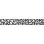 GroJa Steekzaun Designelement Triangle Aluminium Antraciet DB 703