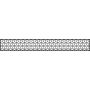 GroJa Steekzaun Designinzet Cube Aluminium Anthraciet DB 703
